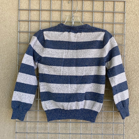 Set of 2 Boy's Striped Sweater Size M 8/10 - Picture 5 of 7